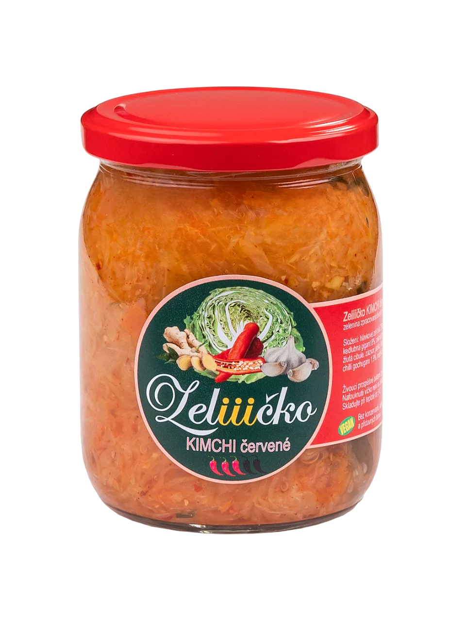 Kysané zelí kimchi ostré 